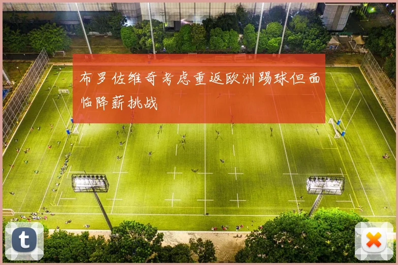 布罗佐维奇考虑重返欧洲踢球但面临降薪挑战